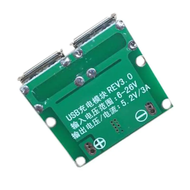 DC-DC понижающий преобразователь 5 в 3A двойной USB зарядное устройство Модуль