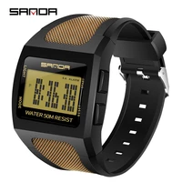 sport watch for men waterproof fashion mens digital watches led alarm military wristwatch man electron clock relogio masculino