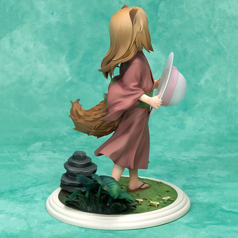 

17cm Japan Natsume's Book of Friends Little Fox Action Figure Anime 1/7 Take Cap PVC Collection Model Dolls Toys for Gifts