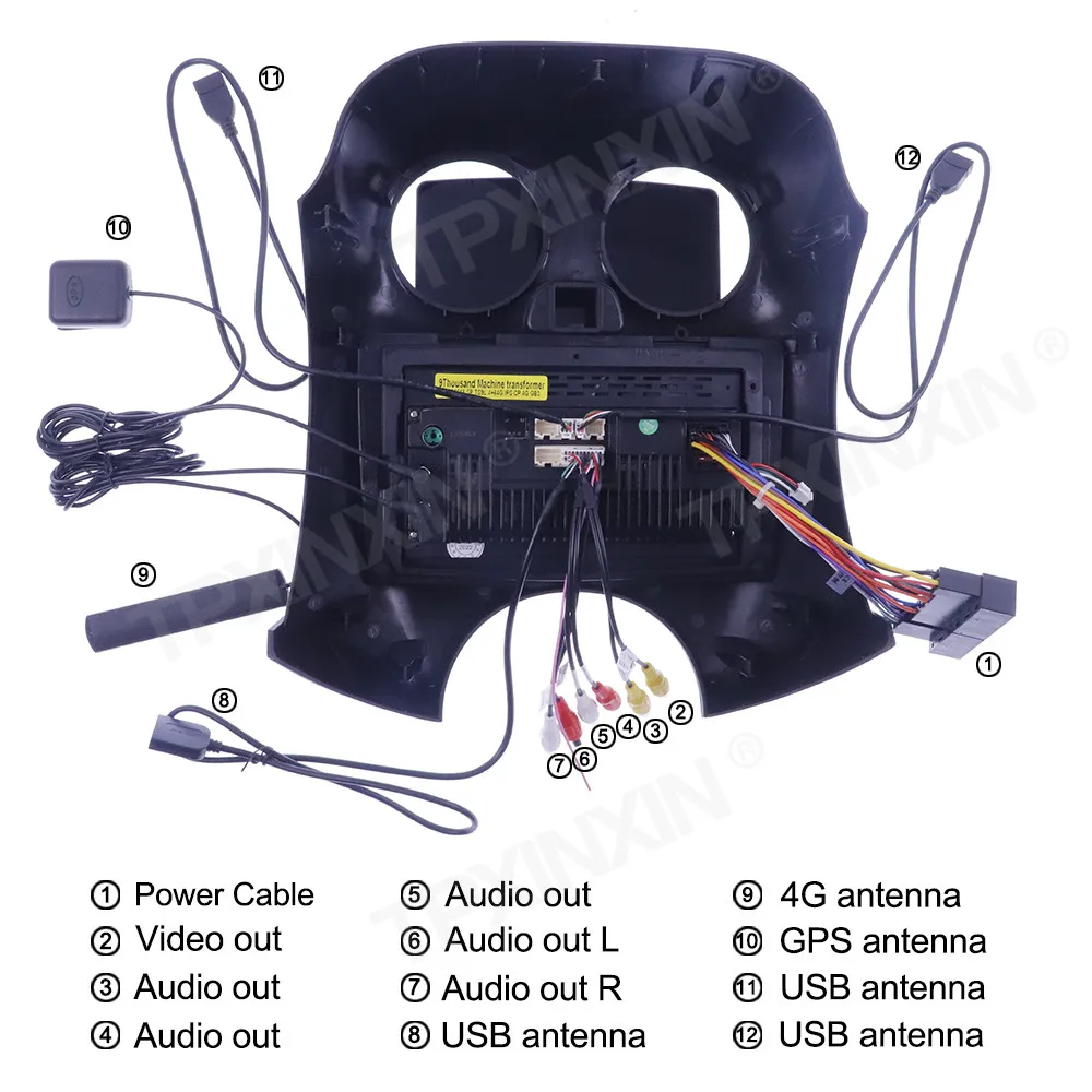 저렴한 무선 카플레이 터치 스크린 스테레오 수신기 자동차 GPS 네비게이션 라디오 플레이어 라디오, 닛산 맥스 2010-2016 안드로이드 10 128G