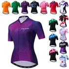 2022 Летняя женская велосипедная футболка, профессиональная одежда для велоспорта, Майо для велоспорта, быстросохнущая велосипедная футболка, одежда для дорожного велосипеда, топы