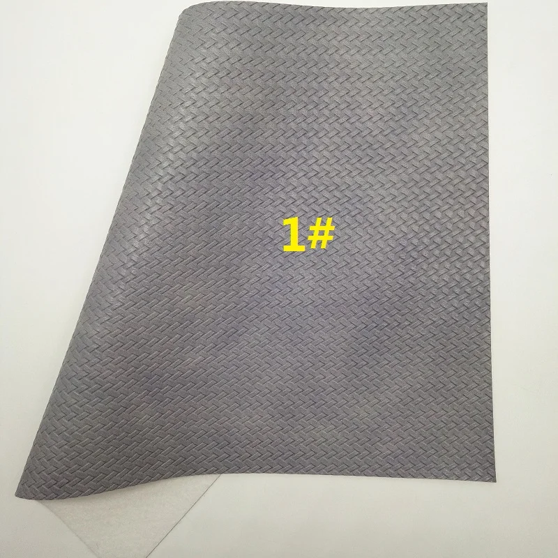 GREY Glitter Fabric Butterfly Printed Faux Synthetic Leather Sheets For Bow A4 21x29CM Twinkling Ming XM787 | Дом и сад