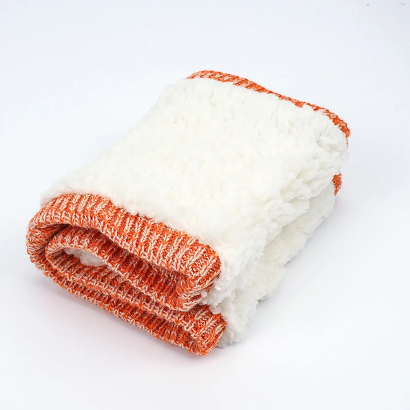 Детская шапка шарф перчатка набор зимняя с ушками для мальчиков и девочек Теплая