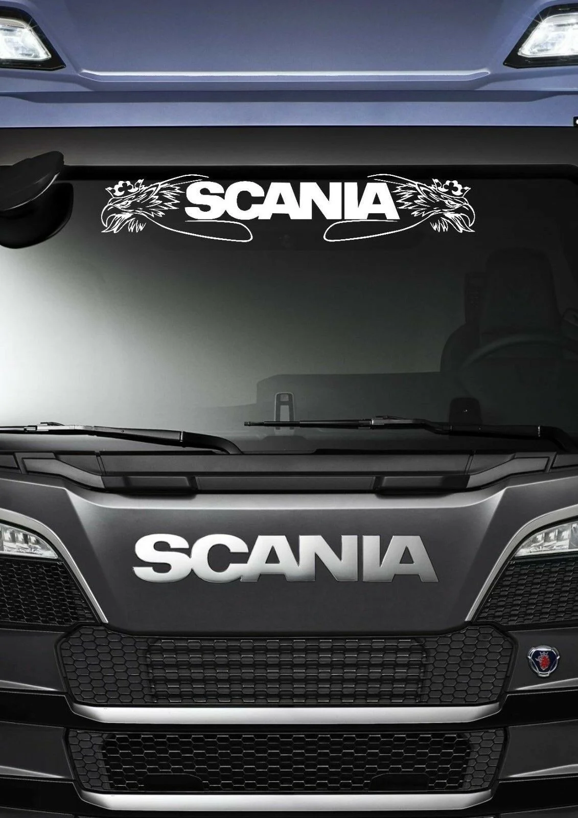 Оконная виниловая наклейка SCANIA GRIFFIN X1 VABIS TOPLINE V8|Наклейки на автомобиль| |