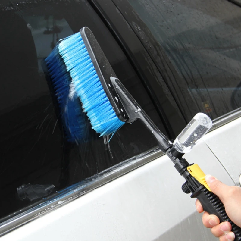 

Car Wash Brush Water Spray Cleaning Tool Soft Bristle Long-handled Duster