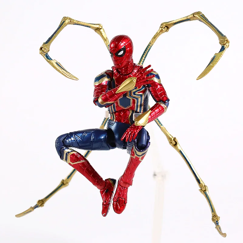 MAFEX 081 Железный паук Человек Мстители война бесконечности ПВХ экшн фигурка