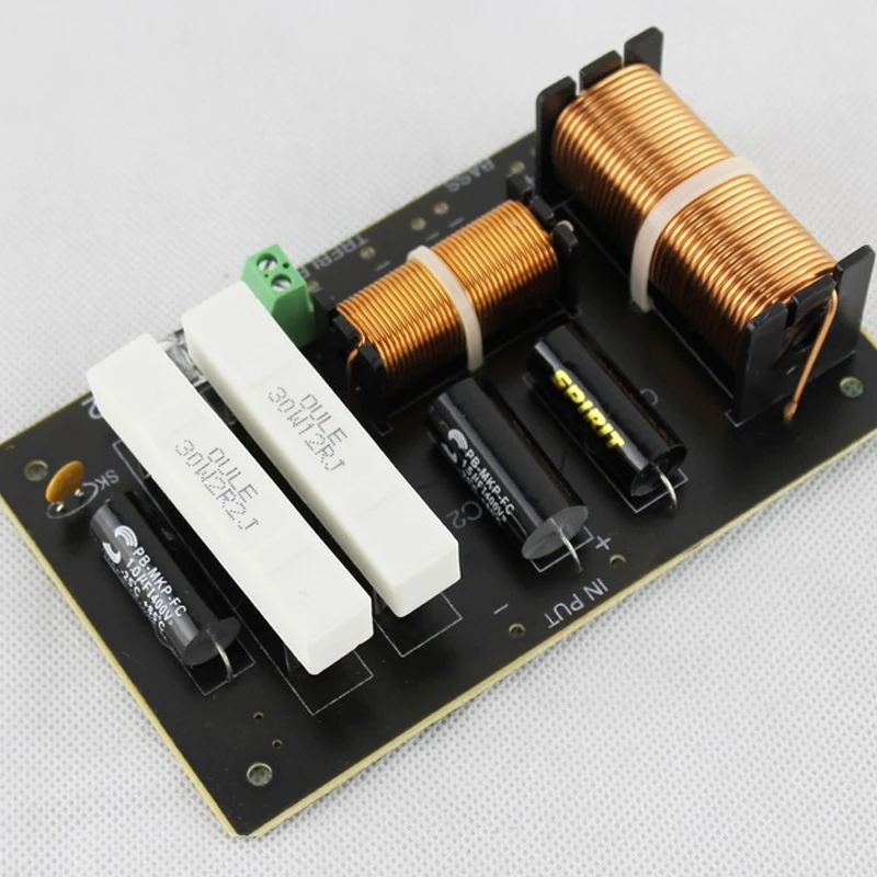 

500W Speaker Crossover 2 Way High-Low 8 Ohm Frequency Divider for Speaker 2200Hz