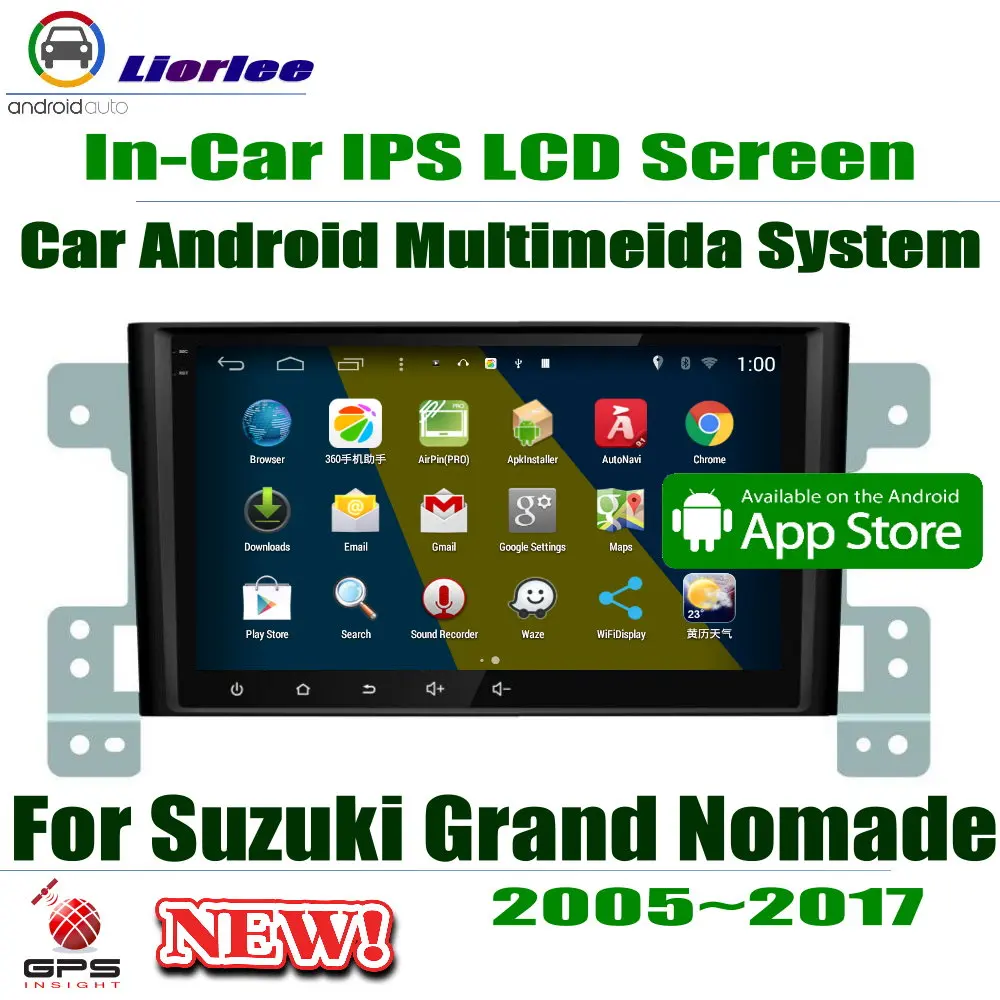 Автомобильный Android плеер 8 &quotIPS экран для Suzuki Grand Nomade / Vitara 2005 2017 автомобильный