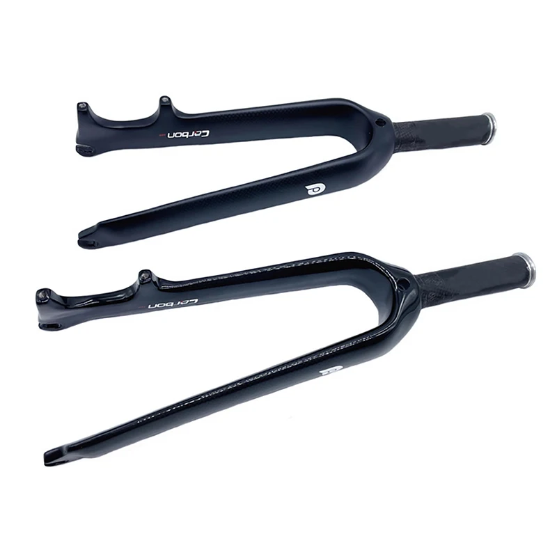 

Litepro 20/22Inch Carbon Fiber Folding Bike Forks for 406 451 Bike Fork BMX Bicycle Front Forks Disc C Brake