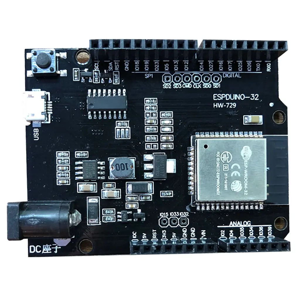 

ESP32 For Wemos D1 Mini For Arduino R3 D1 R32 WIFI Wireless Bluetooth-compatible Development Board CH340 4M Memory One