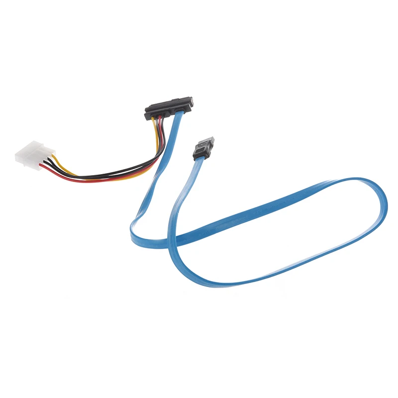 

7 Pin SATA to SAS 29 Pin & 4 Pin Connector Power Cable
