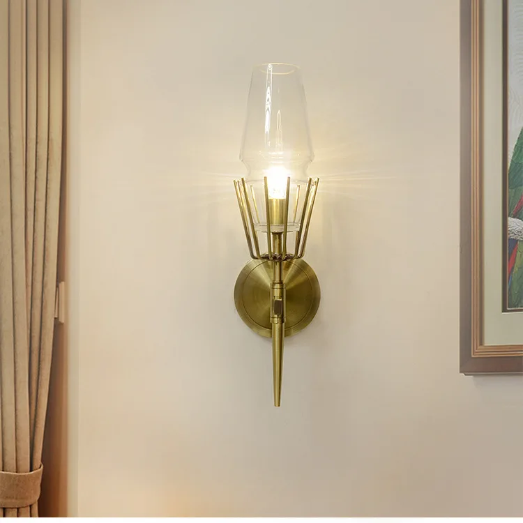 Япония wandlamp кристалл спальня прохода гостиной дома деко | Лампы и освещение