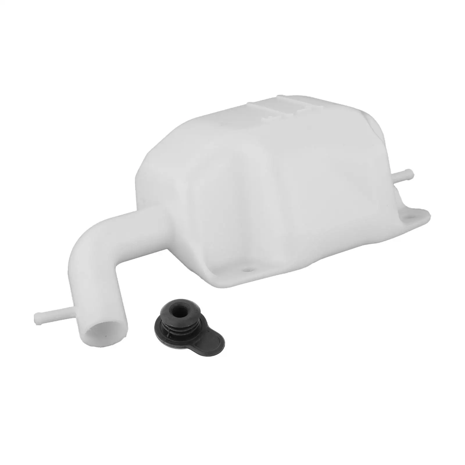 

White Coolant Reservoir Tank with Replacement for Suzuki QuadSport Z400 LT-Z400 2009-2014