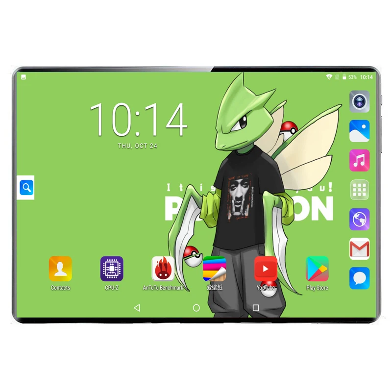

2022 NEW BOBARRY 10 inch 10 Core Tablet Pc Android 10.0 OS dual SIM card phone ips WIFI GPS CE 2.5D tempered glass screen