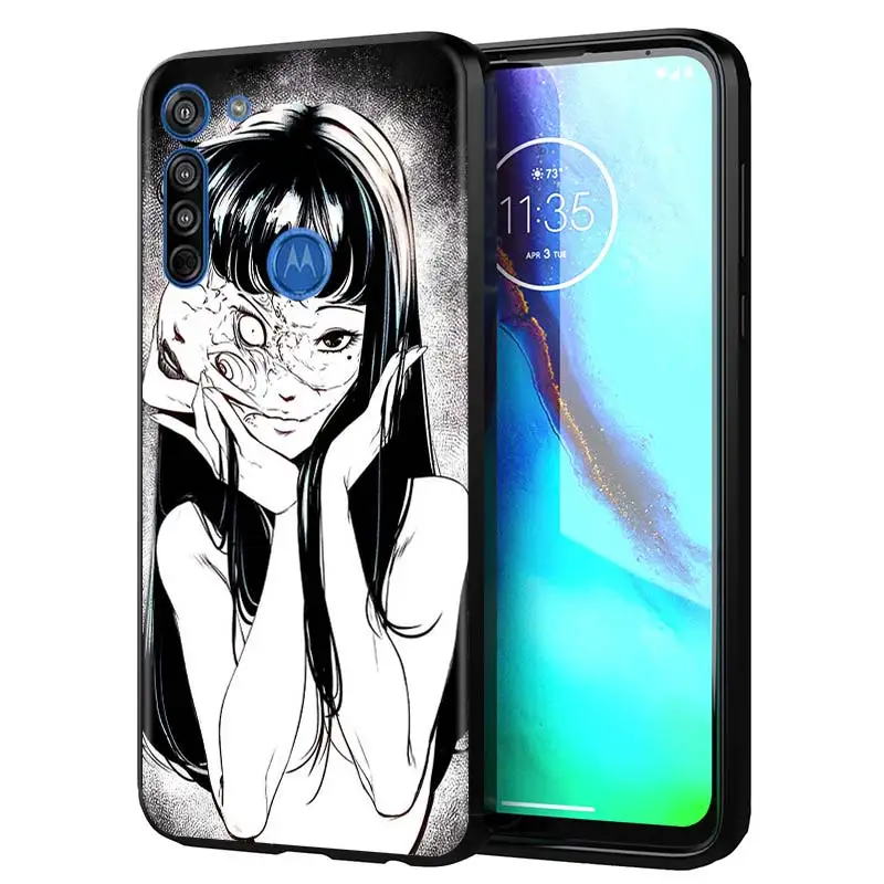 tpu soft case for motorola moto g30 g8 g9 plus g power one fusion e6s e7 plus edge plus phone cover junji ito tees horror free global shipping
