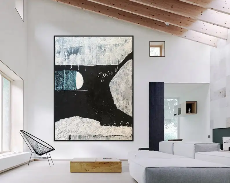 

Canvas Wall Art Minimal Modern Painting Abstract Painting Large Acrylic on Canvas Pictures Decorated Small Room Oil Paintings