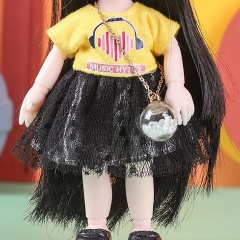 

Одежда для куклы BJD, 16 см, детская одежда, Одежда для куклы Bjd, платье, Корейская юбка, костюм, аксессуары «сделай сам», одежда для девочек, пода...