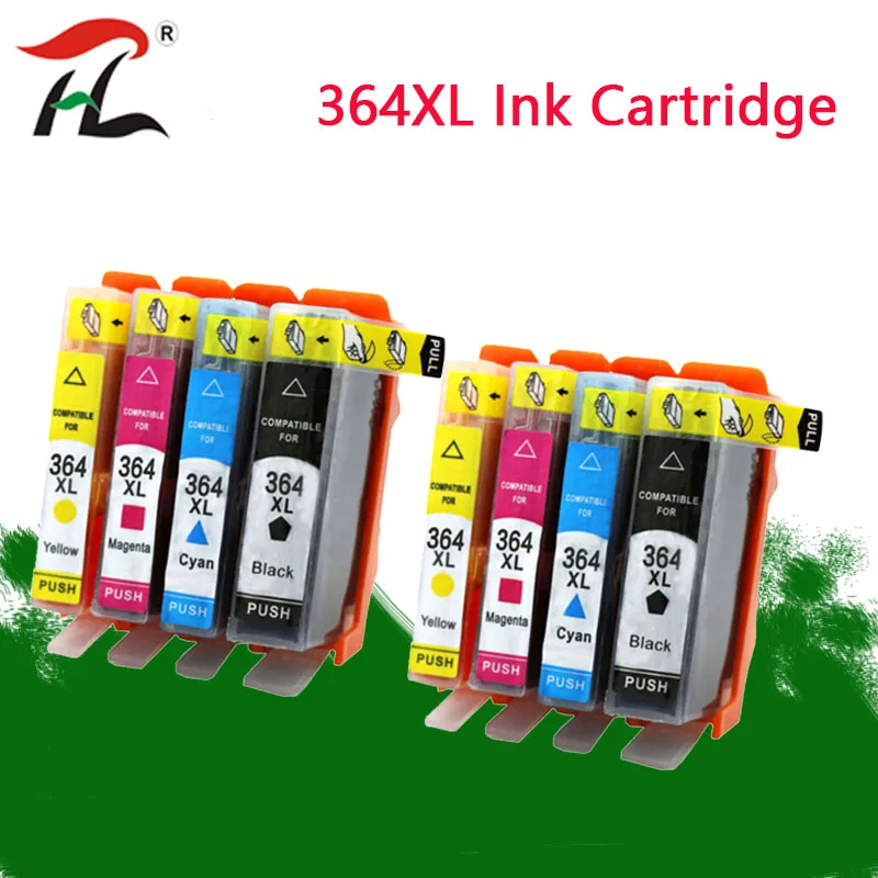 364XL совместимый чернильный картридж для HP364 XL hp364 Photosmart 5520 5524 6510 6520 7510 B109 B110 B209 B210 C309