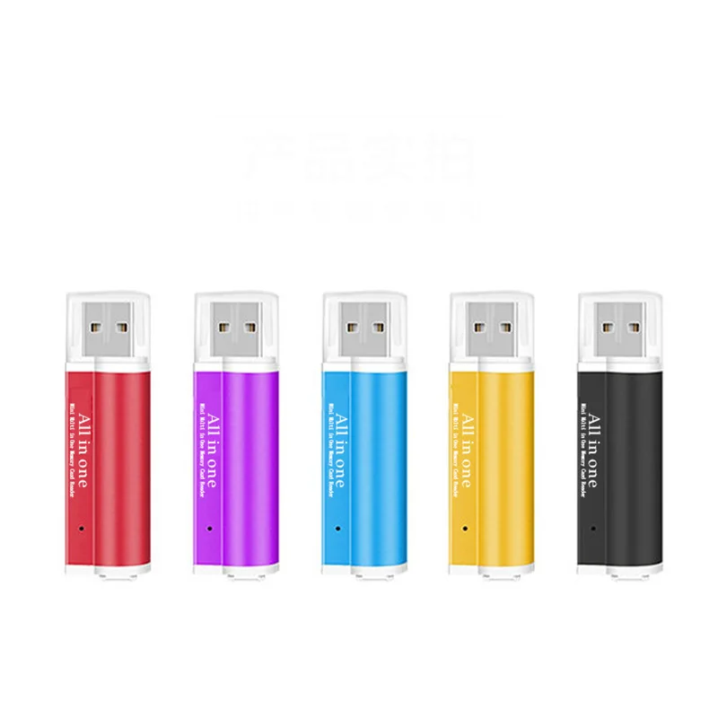 USB кардридер 4 в 1 высокоскоростной флеш накопитель 2 0 универсальная OTG TF/SD карта