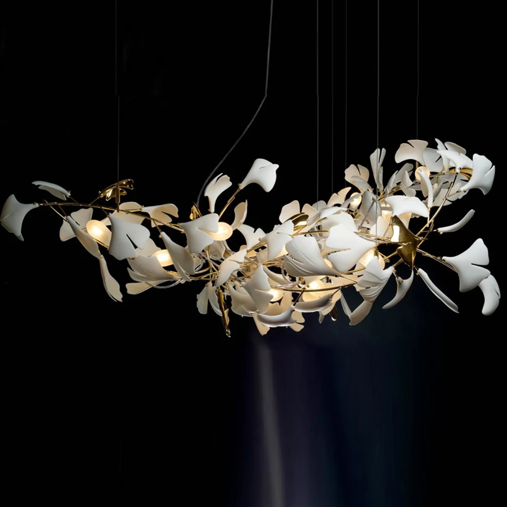 Арт дизайн медь люстра светодиодные лампы AC110V 220V мебель для магазинов одежды