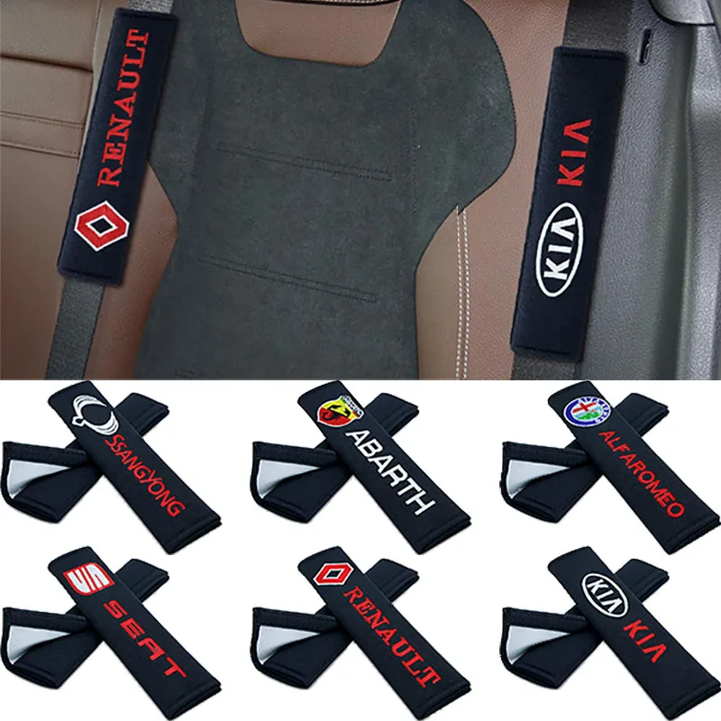 Автомобильный чехол для ремня безопасности 2 накладки на плечи BMWs E46 E90 E60 E39 E36 F30 E34