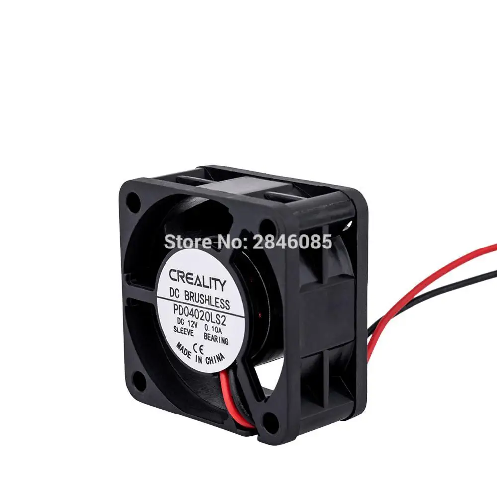 DC12V 24V CR-10 4020 Back Mainboard cooling Fan Cooler Small axial Fans for Ender-3 Ender-5 V2 CR-X 3d printer parts | Компьютеры и