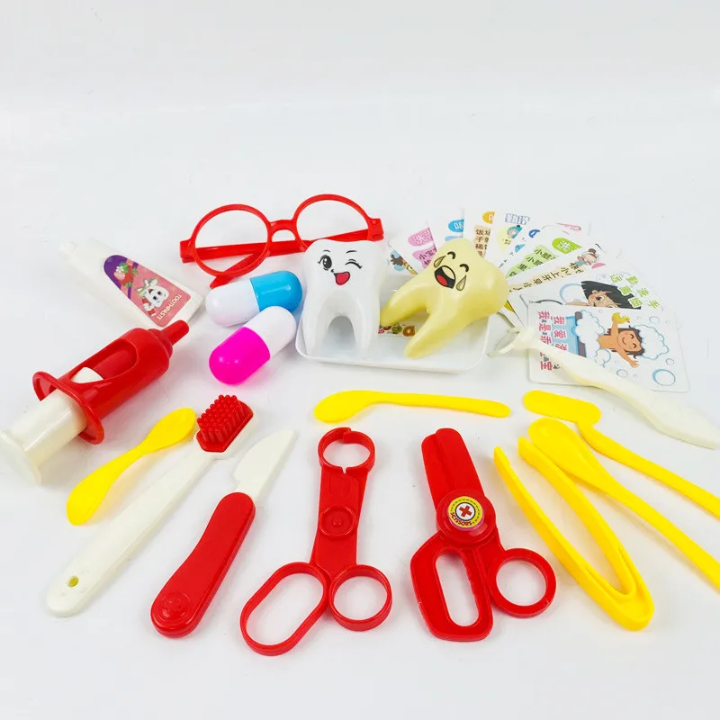 Набор игрушек для ролевых врачей детей имитация медицинского оборудования