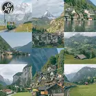 Алмазов картина Фэнтези сельской местности пейзаж, картина, выложенная алмазами для взрослых Горный пейзаж крестом Наборы Семья ремесла