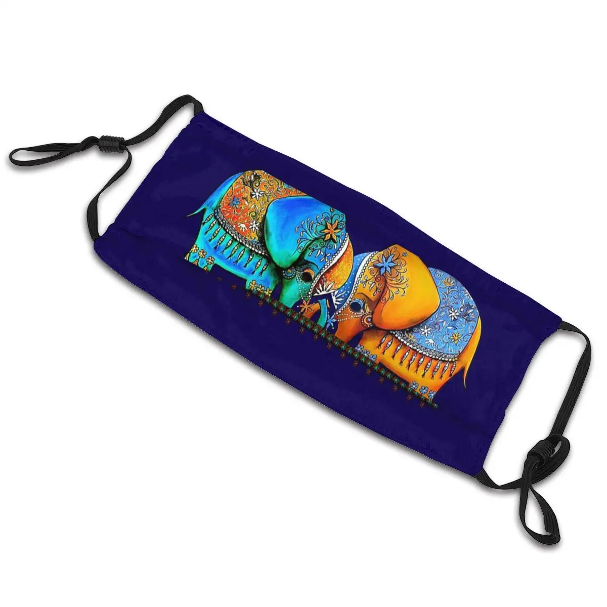 Littlest слон любовь взрослый многоразовая маска для лица мультфильм животное