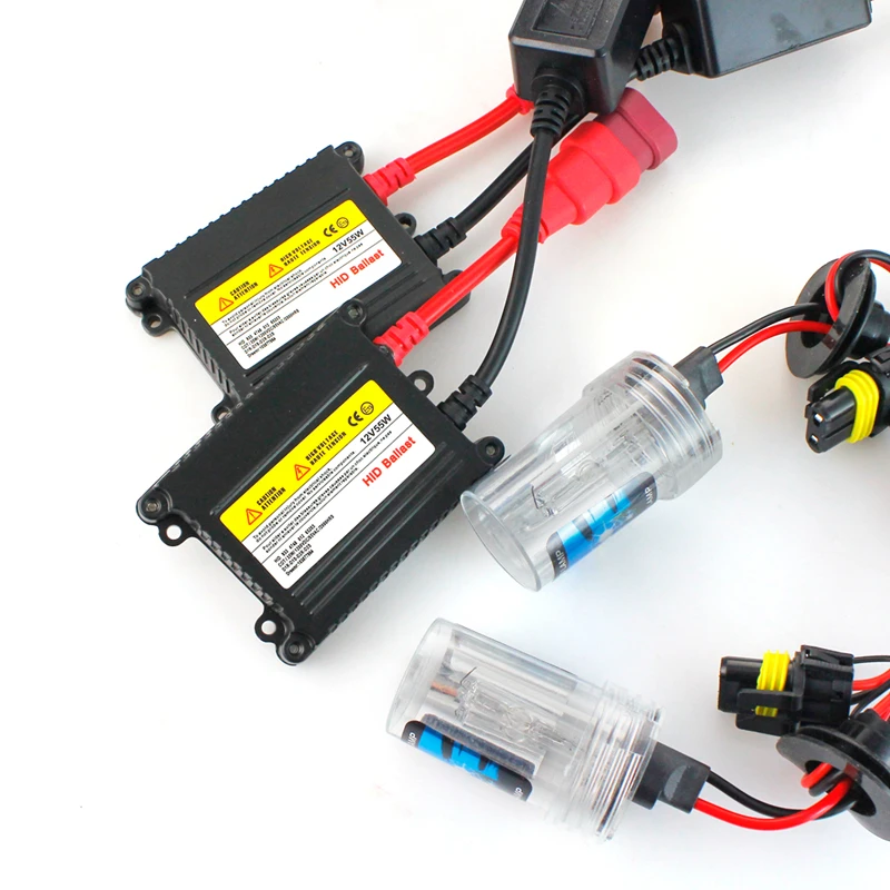 Ксеноновая H11 H7 35 Вт 55 комплект тонкого балласта HID ксеноновая лампа для фар 12 В H1 H3