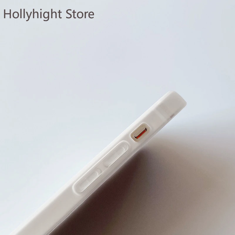 

Simple Matte White for IPhone 6/7/8/11/12 Frosted Phone Case ProMax Full Cover Frosted Case Iphone 11 Pro Max Cases for Girls