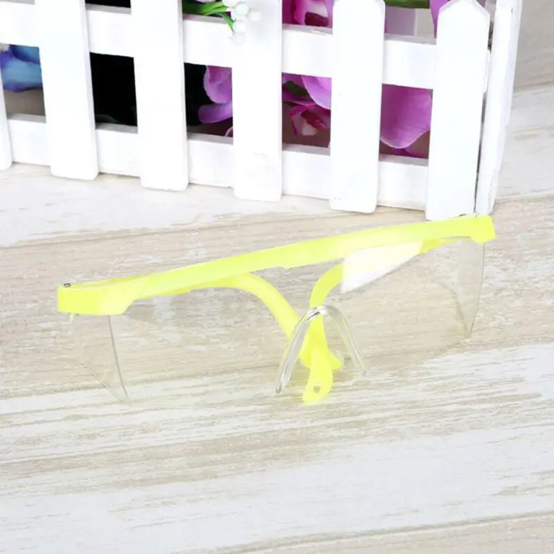 

Chemistry Lab Eye Goggles Safety Transparent Glasses Use Anti Splash Goggles Are Shock Resistant