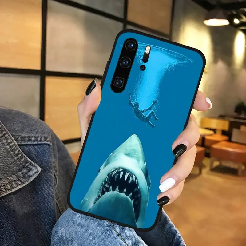 

ocean Whale Sharks fish Phone Case For Huawei honor Mate P 9 10 20 30 40 Pro 10i 7 8 a x Lite nova 5t