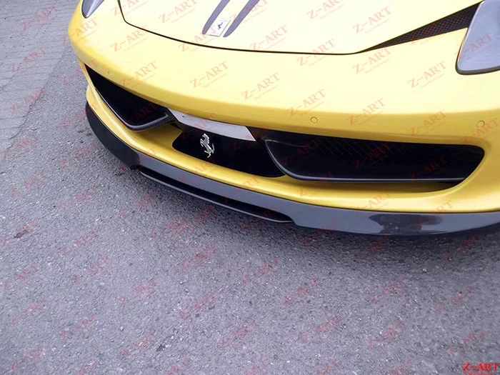 Z-ART полный комплект кузова из углеродного волокна для Ferrari 458 высокое качество углеродное волокно aerokit для Ferrari 458 углеродное волокно аэродинамический комплект
