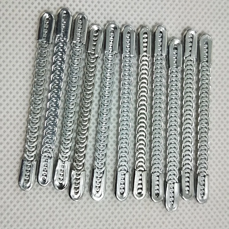 100 шт./лот 5 мм ширина см оцинкованной стальной проволоки спираль обвалки