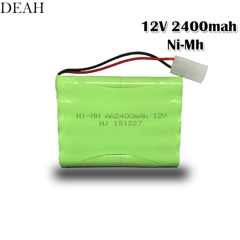 12v 2400mah AA 5 * Ni MH перезаряжаемый аккумулятор для радиоуправляемых электронных