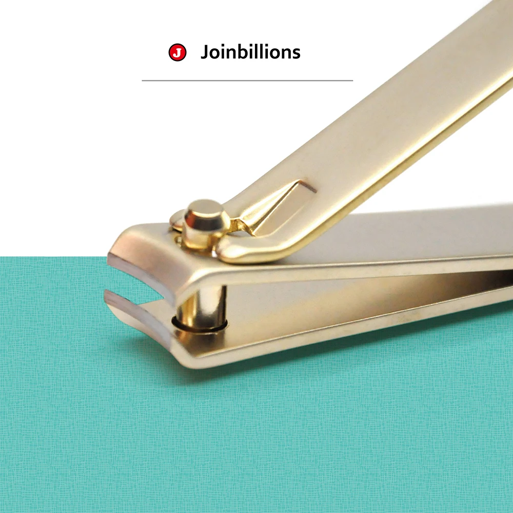

golden plating steel toenail cutter nail clippers