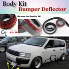Для TOYOTA Probox Pro Box 2002  2015 бампер губапередний спойлер дефлектор автомобиля устойчивая к царапинам клейкая лентакомплект кузова