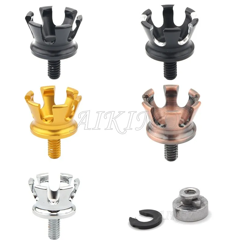 Мотоцикл с рисунком императорской короны Стиль сиденье болт Tab винт и гайка ручка