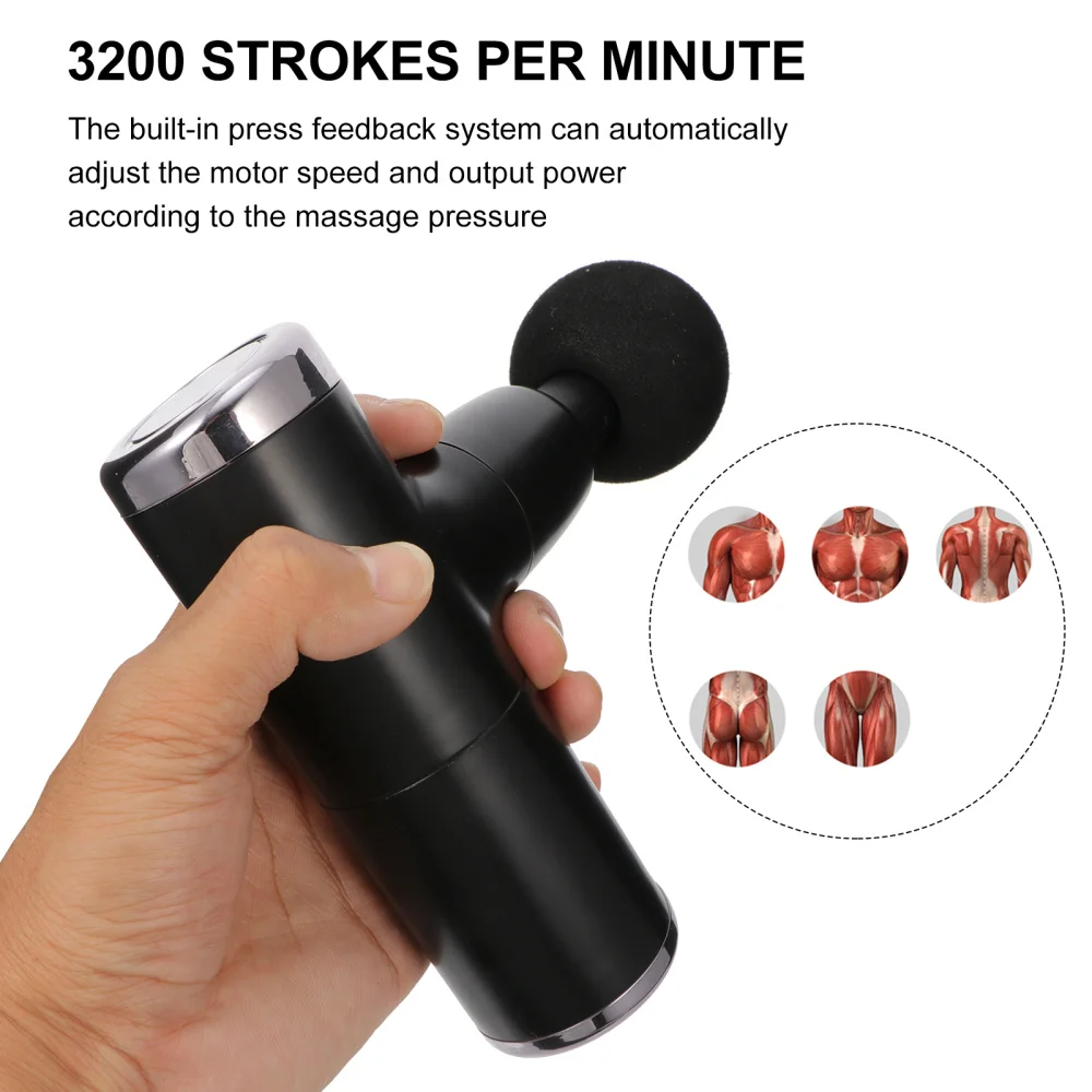 

1 Set of Fascia Massager Muscle Relax Tool Electric Percussion Fascia Tool