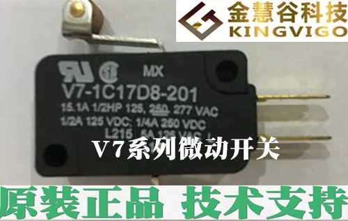 

V7-1B17D8-022 микропереключатель оригинальная аутентичная техническая поддержка