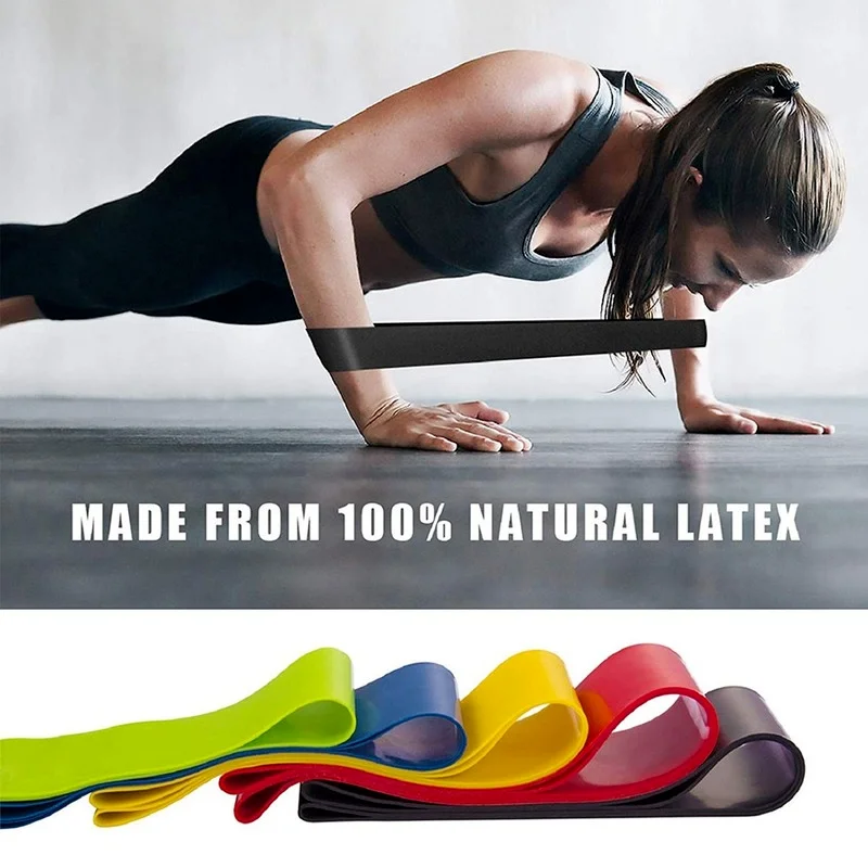 

Gym Fitness Resistance Bands Assist Bands Rubber Yoga Stretch Crossfit Exercise Training Workout Equipment Gym Equipment Home