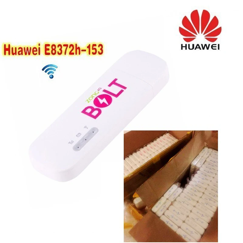 Лот из 50 шт. разблокированный Huawei E8372 E8372h-153 HiLink 4 аппарат не привязан к оператору