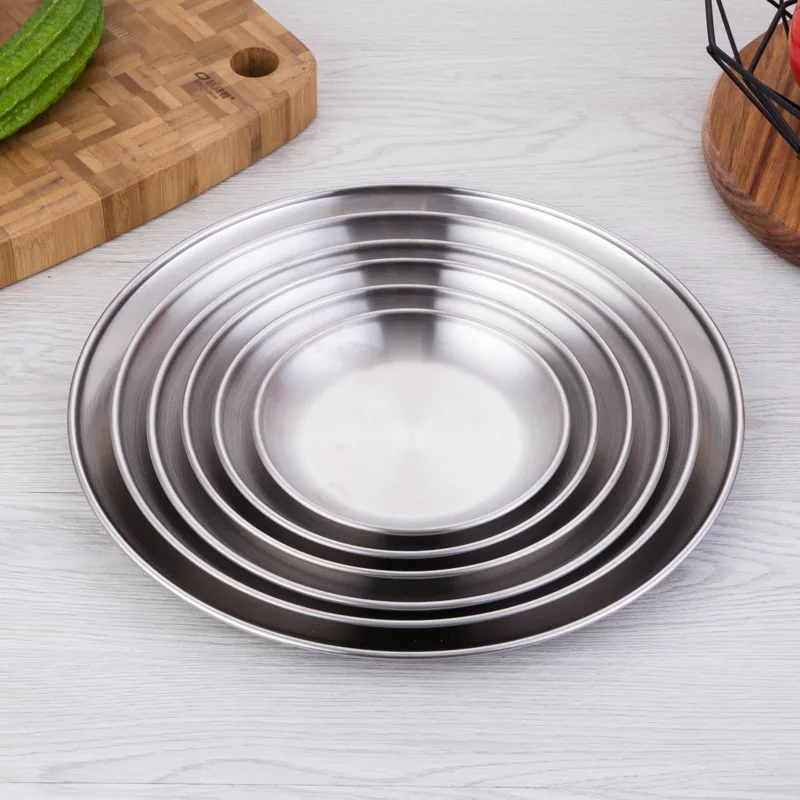 Корейский 304 диск из нержавеющей стали утолщенная плоская пластина костяная