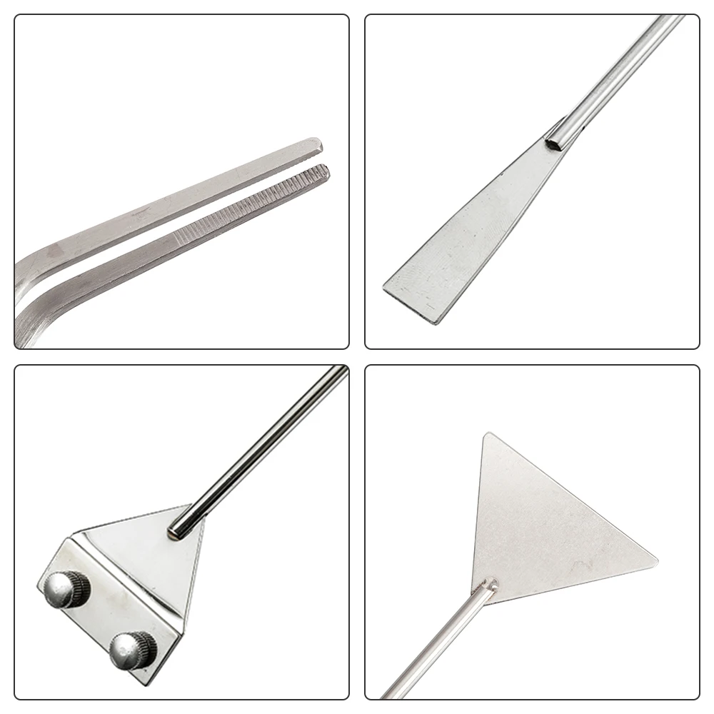 27 см/38 см/48 см прямой/локоть из нержавеющей стали пинцет для аквариума щипцы