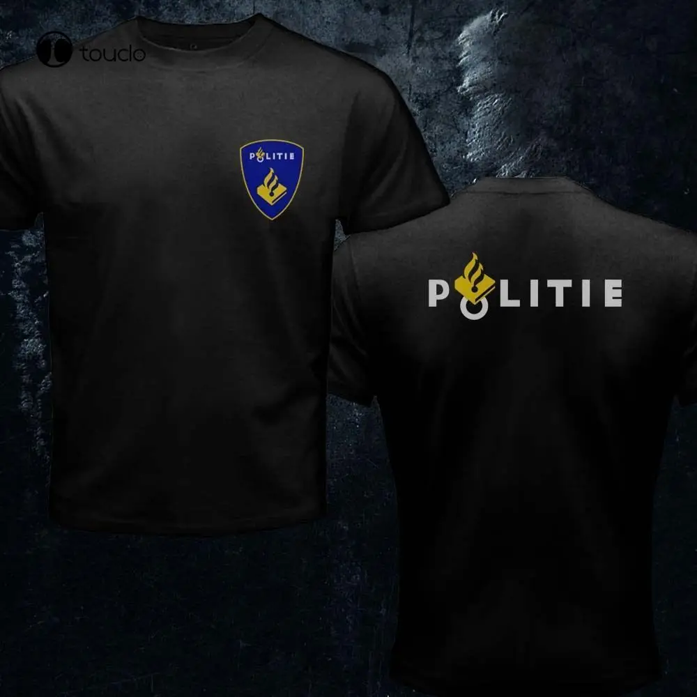 

Dutch Netherlands Police Politie Special Swat Unit Arrestatie Team Designs Men Tops Summer Cool Funny Fitness T-Shirt