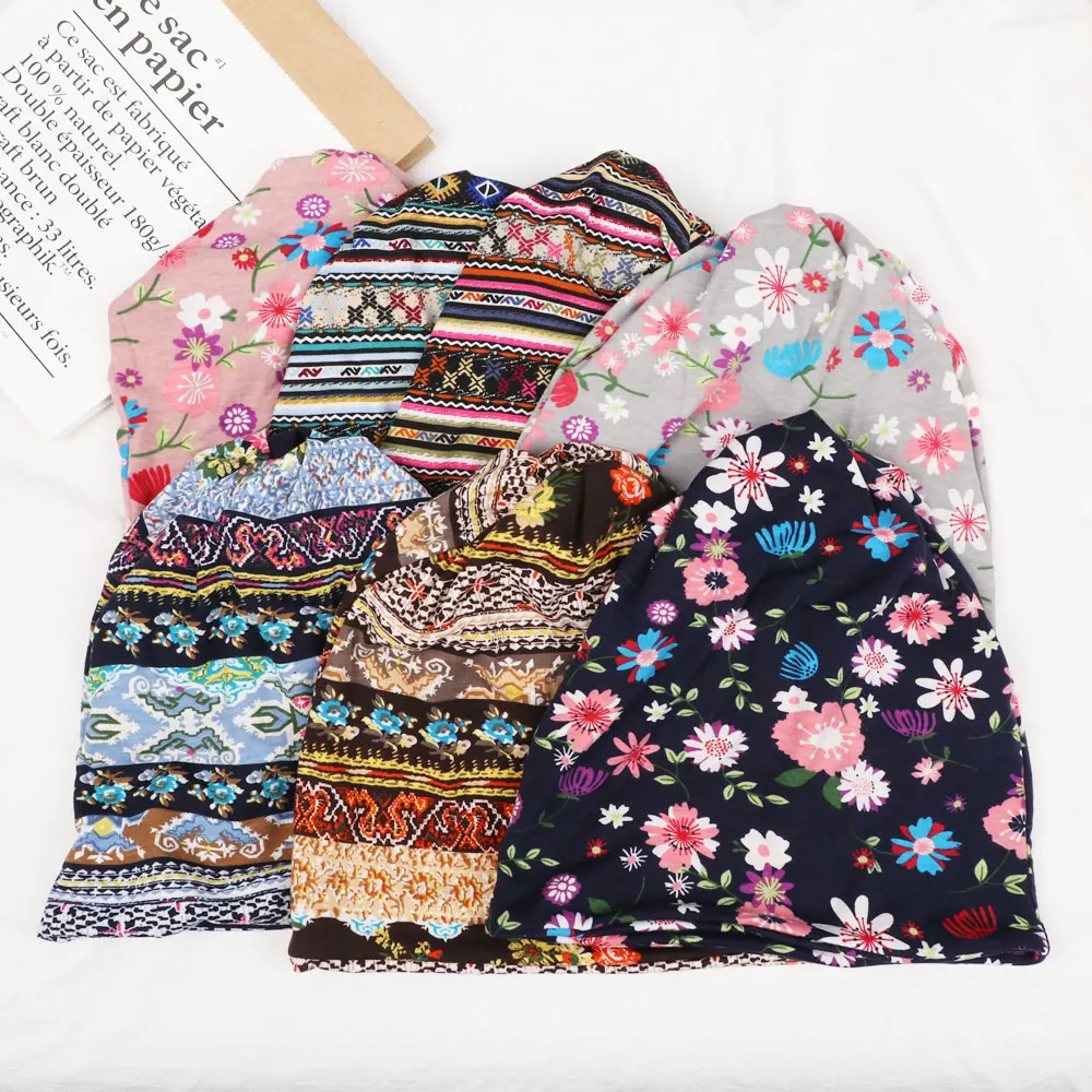 Хлопковая женская мешковатая Шапка-бини спортивный головной убор от выпадения