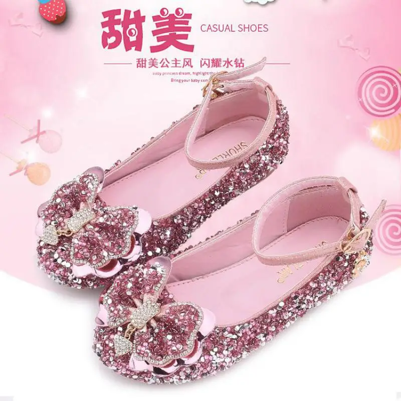 Милые детские обувь Новинка Модные женские сандалии на весну для девочек туфли в