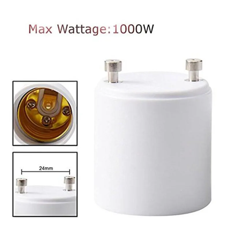 Адаптер для лампы GU24-E27 10 шт. | Освещение