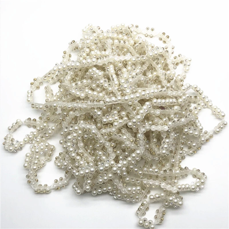 Бусины из АБС-пластика под жемчуг 1Y/пакет | Дом и сад